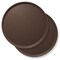 Jubilee Round Restaurant Serving Trays (Set of 2) - NSF Certified Non-Slip Food Service Tray